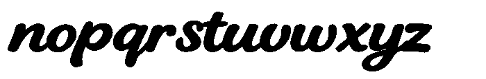 Raylin Bold Font LOWERCASE