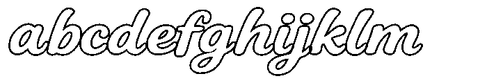 Raylin Outline FONT