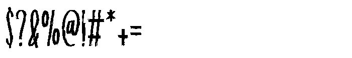 Raynexter Regular Font OTHER CHARS
