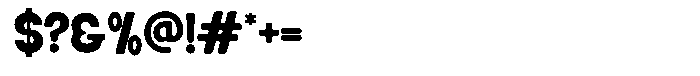 Rayton Brink Regular Font OTHER CHARS