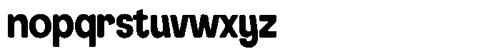 Rayton Brink Regular Font LOWERCASE