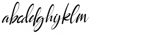 Rayya Italic Font LOWERCASE