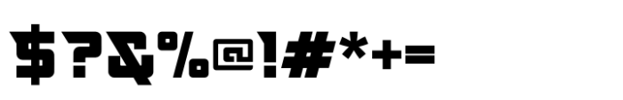 Razen Regular Font OTHER CHARS