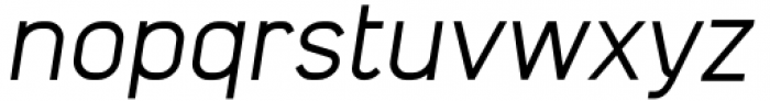 Razlug Oblique Font LOWERCASE