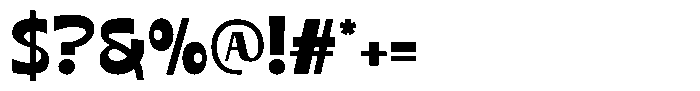 Razor Block Font OTHER CHARS