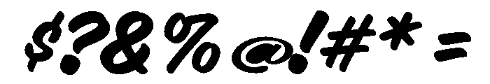 Race Race Stock Font OTHER CHARS