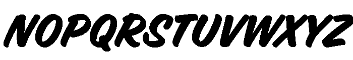 Race Race Stock Font UPPERCASE