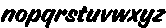 Race Race Stock Font LOWERCASE