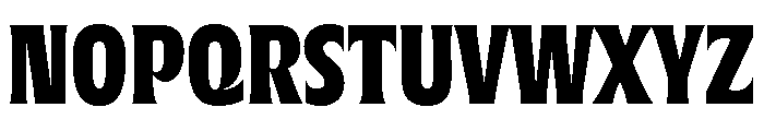 Racine Black Font UPPERCASE