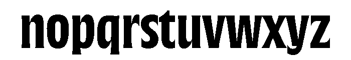 Racine Bold Font LOWERCASE