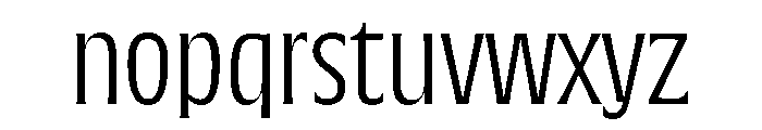 Racine Light Font LOWERCASE
