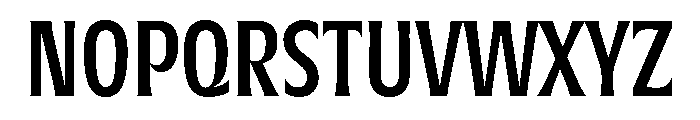 Racine Medium Font UPPERCASE