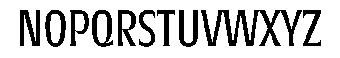 Racine Regular Font UPPERCASE