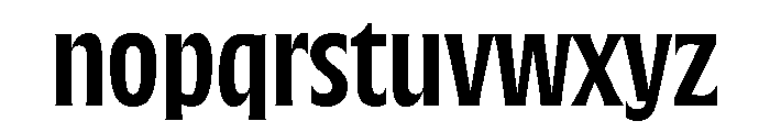 Racine Semibold Font LOWERCASE