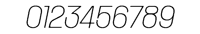 Rader Variable Regular 10 Font OTHER CHARS