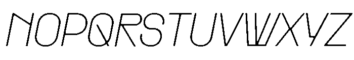 Rader Variable Regular 10 Font UPPERCASE