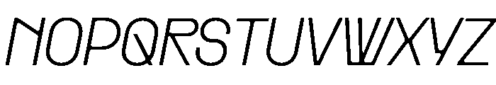 Rader Variable Regular 11 Font UPPERCASE