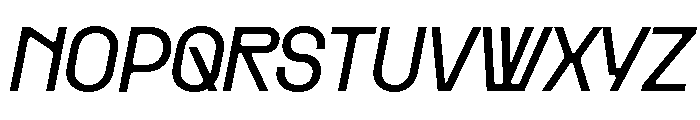 Rader Variable Regular 13 Font UPPERCASE