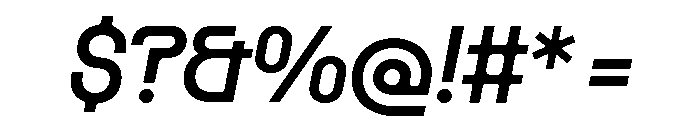 Rader Variable Regular 14 Font OTHER CHARS
