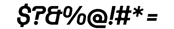 Rader Variable Regular 15 Font OTHER CHARS