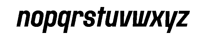 Rader Variable Regular 15 Font LOWERCASE
