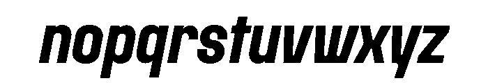 Rader Variable Regular 16 Font LOWERCASE