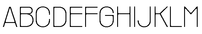 Rader Variable Regular 2 Font UPPERCASE