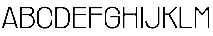 Rader Variable Regular 3 Font UPPERCASE