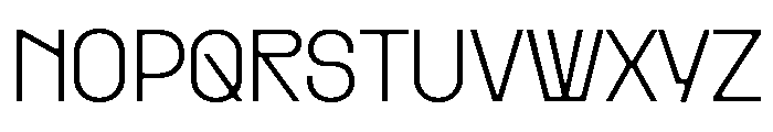 Rader Variable Regular 3 Font UPPERCASE