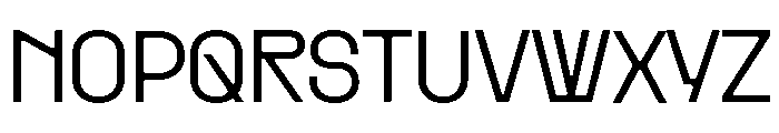 Rader Variable Regular 4 Font UPPERCASE