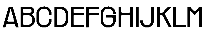 Rader Variable Regular 5 Font UPPERCASE