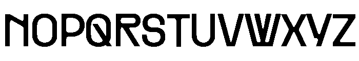 Rader Variable Regular 6 Font UPPERCASE