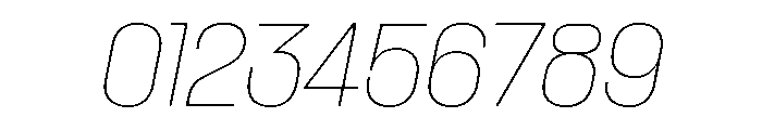 Rader Variable Regular 9 Font OTHER CHARS