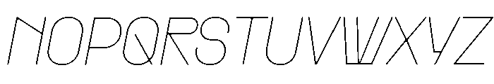 Rader Variable Regular 9 Font UPPERCASE