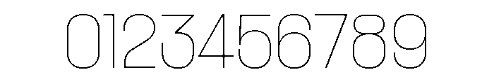 Rader Variable Regular Font OTHER CHARS