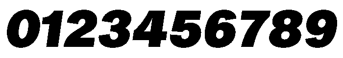 Radial HeavyItalic Instance Ad9a7476 Font OTHER CHARS