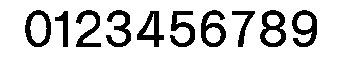 Radial Regular Instance Font OTHER CHARS