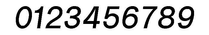 Radial RegularItalic Instance Ea8d5557 Font OTHER CHARS