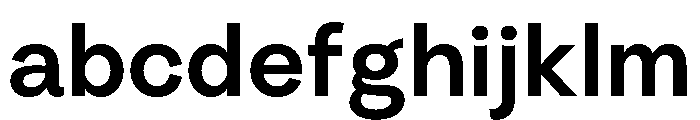 Radial SemiBold Instance FONT