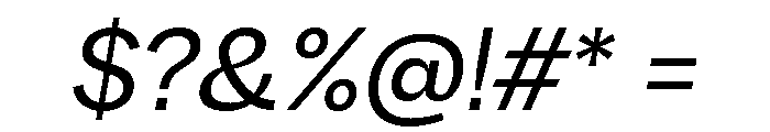 Radio Grotesk Regular 2 Font OTHER CHARS