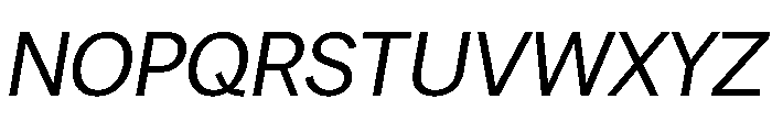 Radio Grotesk Regular 2 Font UPPERCASE