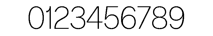 Radio Grotesk Thin Font OTHER CHARS