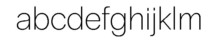 Radio Grotesk Thin FONT