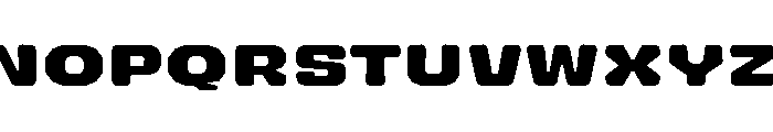 Radius Bold Instance Font UPPERCASE