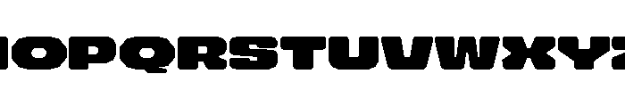 Radius Heavy Instance Font UPPERCASE