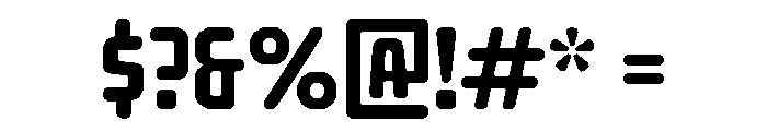 Radius Narrow Instance Font OTHER CHARS