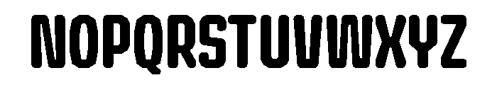 Radius Narrow Instance Font LOWERCASE