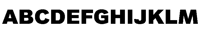 Rag Black Font UPPERCASE