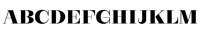 RaimDisplay Bold Font UPPERCASE
