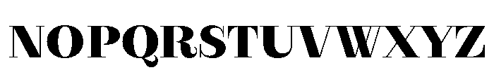 RaimDisplay Bold Font UPPERCASE